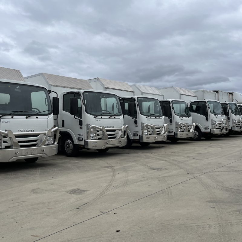 Long distance removalist loading furniture for interstate transport.