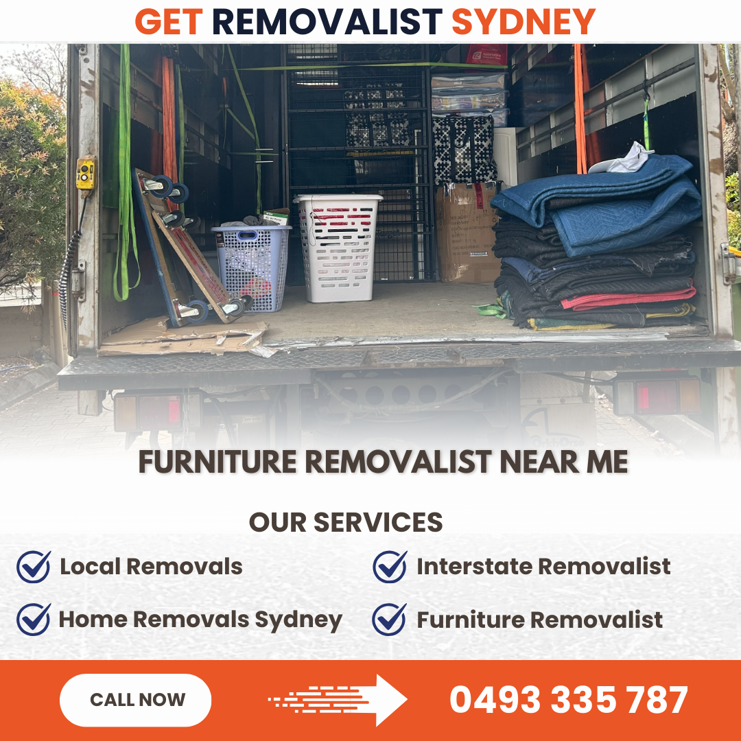 red flags with moving companies showing damaged furniture and poor handling